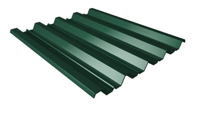 Профнастил Н60 0,3 мм RAL 6005 зелёный мох (зелёный, мох) в Москве